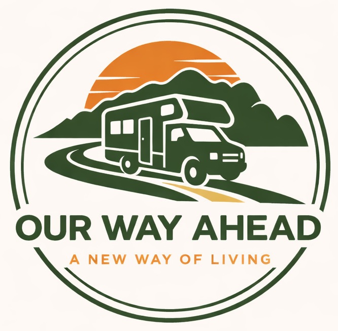 Our Way Ahead Brand Logo - New Way of Living RV Lifestyle