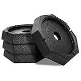 SnapPad Xtra 4-Pack RV leveling jack pads for 9-inch round jack feet