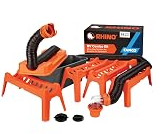 Camco Rhino Ultimate 20 foot RV sewer hose kit with fittings support pieces and storage box